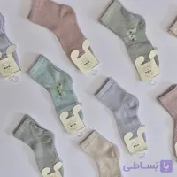 جوراب ساقدار طرح برجسته بچگانه