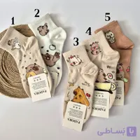 جوراب نیم ساق اسپرت فانتزی کاپی بارا