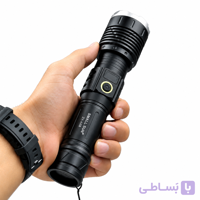 چراغ قوه نور زرد و سفید زوم دار اسمال سان ZY-A58