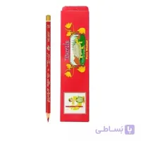 مداد قرمز لاک پشتی شش گوش TURTLE