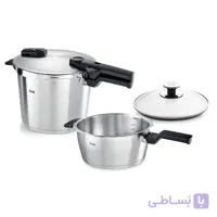 زودپز دو قلو فیسلر مدل Vitaquick Premium با ظرفیت 3.5 و 6 لیتر