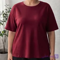 تیشرت لانگ بیسیک ساده باکسی ( پک 5 عددی )
