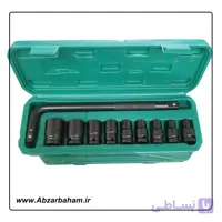 جعبه بکس 10 پارچه فشار قوی با دسته ال