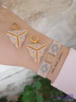 نیم ست جذاب طلا و میوکی