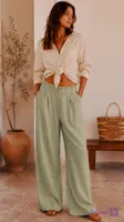 شلوار لینن اورجینال زنانه