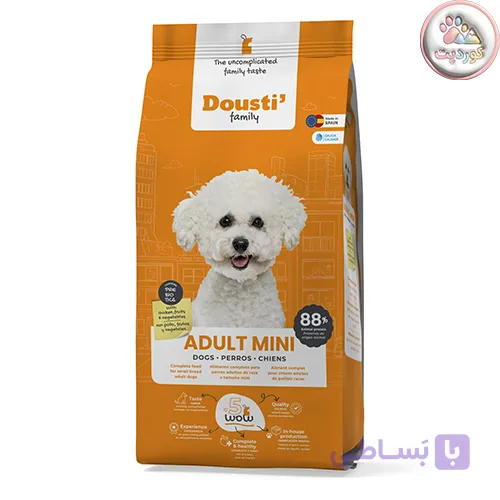 غذای خشک سگ دوستی فامیلی Dousti Family Adult Mini