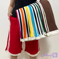 شلوارک زنانه بغل خط دار