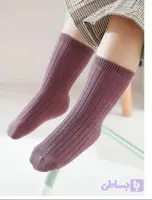 جوراب بچگانه ساقدار مدادرنگی