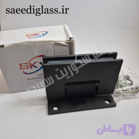 لولای مشکی شیشه به دیوار اسکای SKY