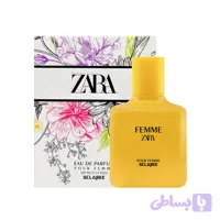 ادوپرفیوم زنانه اسکلاره مدل zara femme حجم 100 میلی‌ لیتر