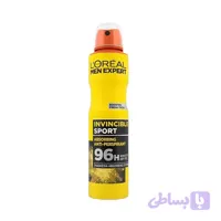 اسپری ضدتعریق لورال L’oreal مدل اینویزبل اسپرت Men Expert