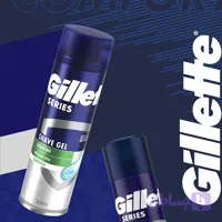 ژل اصلاح ضد حساسیت آلوئه ورا ژیلت Gillette Series Sensitive Skin Shave Gel