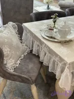 رومیزی دانتل طرح رز (طرح ایکیا)_چیندار