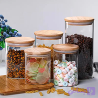 بانکه گرد حبوبات پیرکس درب بامبو(قطر۸/۵)وارداتی