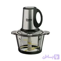 خرد کن برقی و غذا ساز دکو مدلRB-3681 موتور قدرتمند 2000 وات 3 سرعته | گنجایش 4 لیتر | 6 تیغه استیل