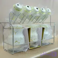 سرویس و ست 9 تکه جا ادویه و پا سماوری