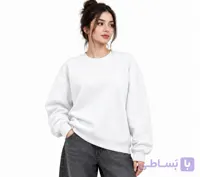 هودی۳نخ داخل کرکی ۱۰۰٪پنبه فری سایز ۳۶تا۴۴