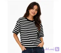 کراپ تیشرت دخترانه آستین سه ربع تنفس پذیر و سبک فری سایز