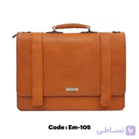 کیف ادارای مدل سناتوری تمام چرم گاوی آستر چرم