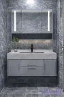 روشویی سرامیکی کابینتی دیواری CERAMADE سایز ۹۵ سانتی‌متر