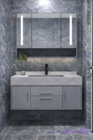 روشویی سرامیکی کابینتی دیواری CERAMADE سایز ۹۵ سانتی‌متر (کد GA7DK)