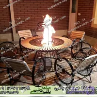 میز آتشدان گازی