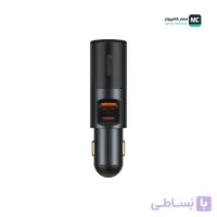 شارژر فندکی باسئوس Share Together Fast Charge Car Charger with Cigarette Lighter Expansion Port U+C 120W