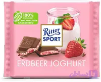 شکلات تخته ای توت فرنگی ریتر اسپورت erdbeer joghurt