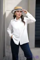شومیز لینن زنانه خوش دوخت1405
