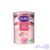 صابون دورو گل های بهاری مدل لیوانی بسته 4 عددی 600 گرم
