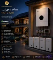 سانورتر خورشیدی 6 کیلووات گرووات spf es