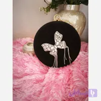 کیف زنانه مجلسی کیف دست دوز کیف مجلسی کیف مشکی کیف زنانه