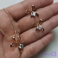 نیم ست پاپیون ژوپینگ با زنجیر