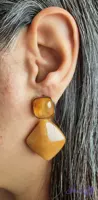 گوشواره رزینی - بدلیجات و اکسسوری زیباکس
