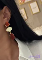 گوشواره آویز سنگی