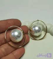 گوشواره مروارید درشت