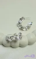 گوشواره حلقه ای پیچی - بدلیجات و اکسسوری زیباکس