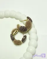 گوشواره حلقه ای با میخ ضد حساسیت - بدلیجات و اکسسوری زیباکس