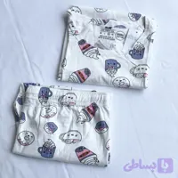 ست تاپ و شلوارک طرحدار سایز m تا xl