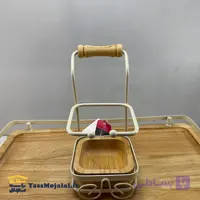 جاقاشقی کنار اجاق مربع رنگ کرم