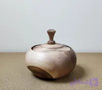 قندان گرد چوبی