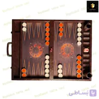 تخته نرد مدرن طرح ساعت لوکس کد 664