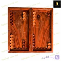 تخته نرد و شطرنج ریشه گردو لوکس کد 674
