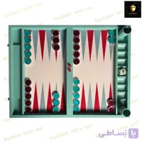 تخته نرد مدرن استاندارد طرح فیروزا کد 632