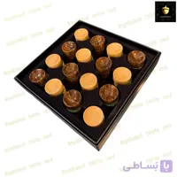 مهره تخته نرد کاسه ای لوکس با جعبه کد 683
