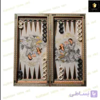 تخته نرد و شطرنج خاتم نقاشی رخ کد 645