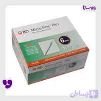 سرنگ انسولین بی دی مدل micro-fine plus حجم 1 میلی لیتر تک عددی