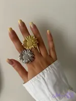 انگشتر گل (کد Y565K)