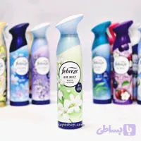 اسپری خوشبو کننده هوا فبرز رایحه یاس سفید Febreze white jasmin اصل اروپا Lenoreحجم 185 میل
