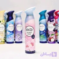 اسپری خوشبو کننده محیط فبرز رایحه شکوفه و نسیم Febreze BLOSSOM & BREEZE اصل اروپا Lenore حجم 185 میل